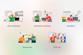 Teamwork - Flat concept 42051663