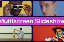 Multiscreen Slideshow Modern MOGRT for Premier Pro 51767938
