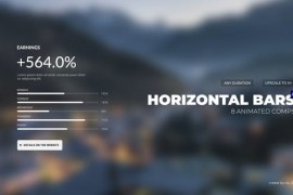 Infographics Horizontal Bars 50599153