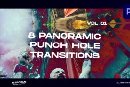 Punch Hole Panoramic Transitions Vol. 01 for Premiere Pro 45078632