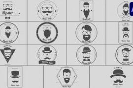 Barbershop Badge Titles for After Effects 43614938
