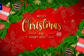 Merry Christmas Intro MOGRT 49145330