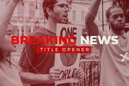 Free Download:Dynamic Breaking News Title Opener 63064443
