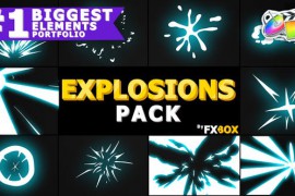Explosion Elements Pack | FCPX 24257149