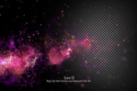 Magic Dust Alpha Particles Loop Backgrounds Pack 3in1 Part02 38400800