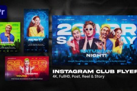 Instagram Club Flyer | Premiere Pro 50890226