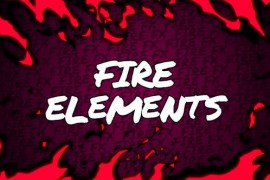 Fire Elements // After Effects 45901029