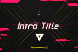 Cyber Glitch Intro Title 52185437
