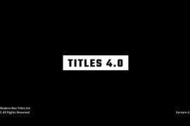 Modern Titles 4.0 | FCP 47251951