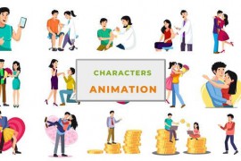 Character Animation Scene After effects Template 39652254