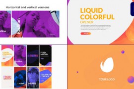Liquid Colorful Opener for Premiere Pro 51499701