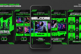 Esport Instagram Stories Template 45571235