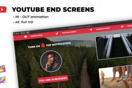 Youtube End Screens | FCPX 42018401