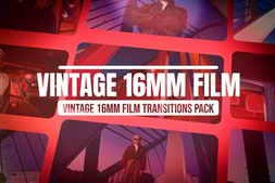 Free Download:Vintage 16mm Film Transitions 63211543