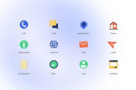 Contact Us - Flat Icons 43598076