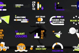 Colorful Motion Titles for After Effects 43895718