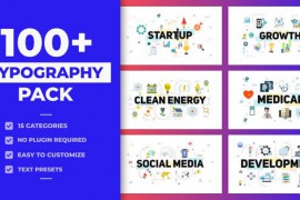 100 Typography Scenes Pack 39082765