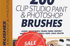 Superhero Brush Pack For CLIP STUDIO PAINT & PHOTOSHOP