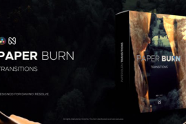 Paper Burn Transitions for DaVinci Resolve 51201536