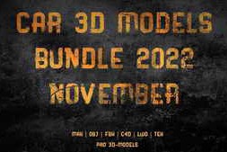 3DDD - 3DSky Pro 3D-Models Collection 2 November 2022 [Corona|V-Ray|*.max, FBX, OBJ]