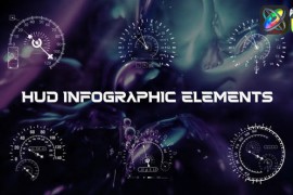 HUD Infographic Elements for FCPX 50824484