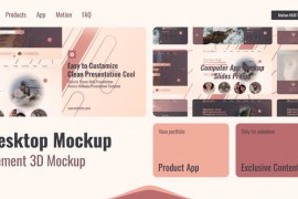 Website Screen Mockup 45876748