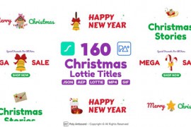 160 Christmas Sale&Greeting Badges 49280257