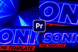 Sonic Text Logo Reveal 42971621