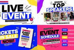 Free Download:Event Promo - 4 Speakers 63965025
