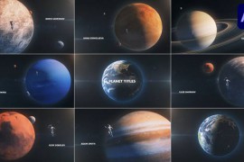 Planet Titles for After Effects 44285216