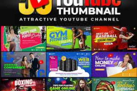 50-Youtube Thumbnail Templates 30186262