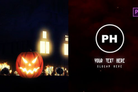 Halloween Dark Logo Reveal 48385629