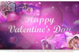 Happy Valentines Day Media Opener 42801192
