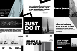 Typography Slides | AE 52566087