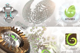 Sci Fi Swarm Microbot Logo Reveal 12051656