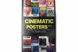 Tropic Colour Cinematic Social Media Poster Templates Vol 2