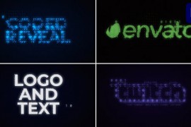 Coded Text Logo and Graphic reveal for Premiere Pro 50949425