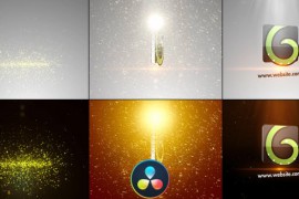 Elegant Glitters Logo - DaVinci Resolve 33030814