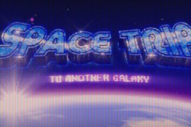 Retrowave Cosmic Title & Logo 51760592