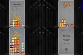 Vegetables Tetris | Premiere Pro MOGRT 44576247