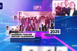 Free Download:Corporate Timeline History Slideshow 60531887