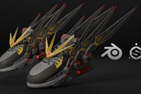 Udemy – Sci-Fi Sneaker Design in Blender