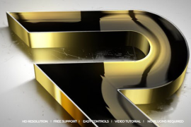 Gold Logo Reveal 48711878