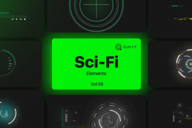 Sci-Fi UI Elements Vol. 08 46400679