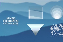 43 Mixed Charts | Infographics Pack 45399402