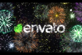 Fireworks/Celebrating Logo 14039639