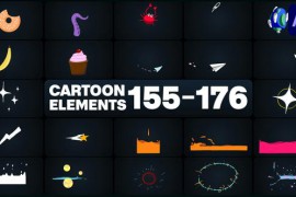 Cartoon Elements for After Effects 50327100