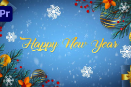Happy New Year Slideshow (MOGRT) 49469789