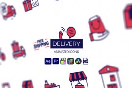 Delivery Animated Icons 44950976