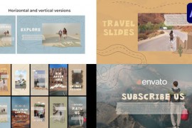 Cartoon Travel Slideshow for After Effects 46923321
